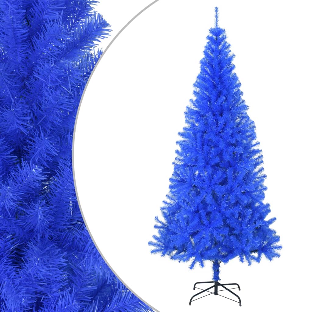 Vidaxl kunstkerstboom avec un bleu PVC standard de 240 cm