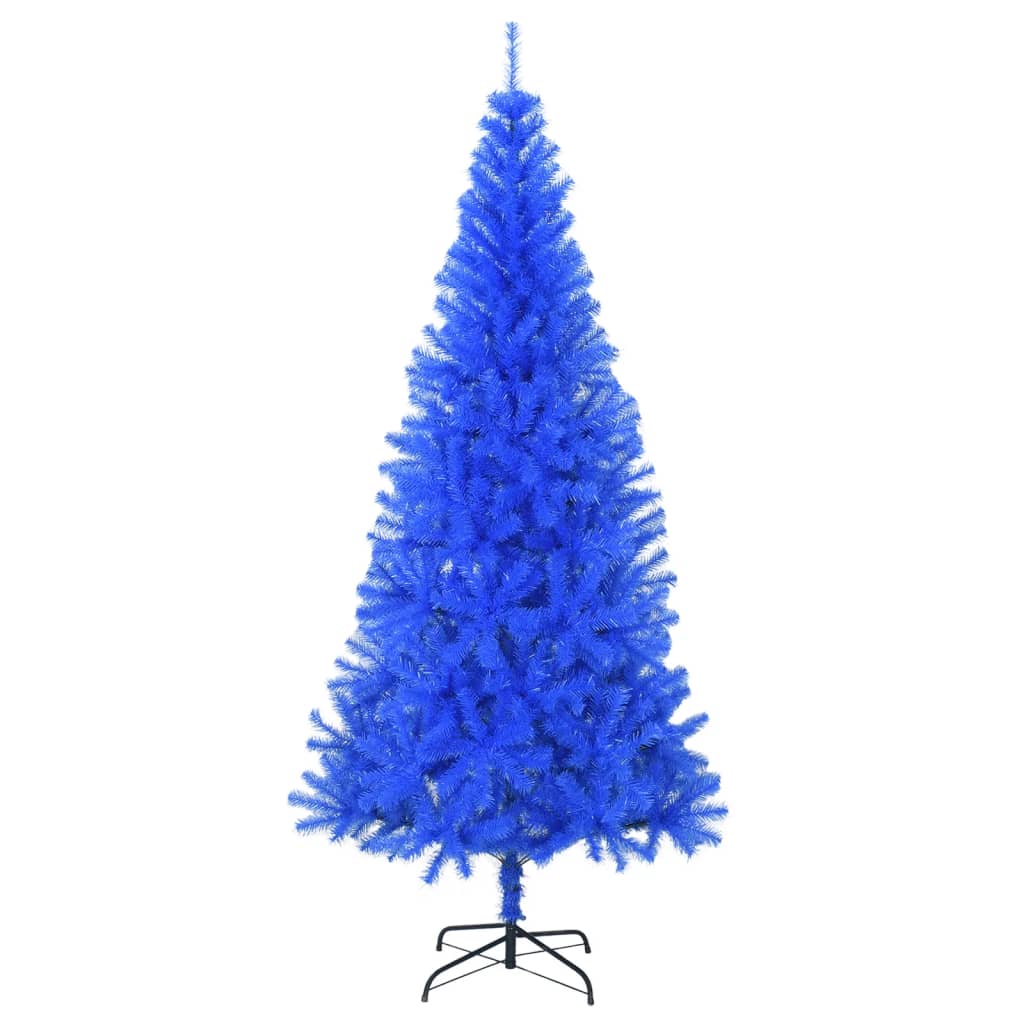Vidaxl kunstkerstboom avec un bleu PVC standard de 240 cm