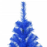 Vidaxl kunstkerstboom avec un bleu PVC standard de 240 cm
