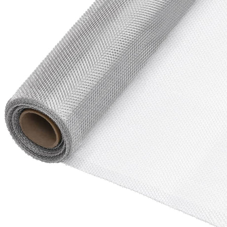 Vidaxl gaas 60x500 cm en aluminium argent couleur