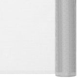 Vidaxl Mesh 80x1000 cm en aluminium argent couleur