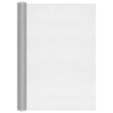 Vidaxl Mesh 80x1000 cm en aluminium argent couleur