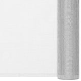 Vidaxl Mesh 112x500 cm en aluminium argent couleur