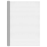 Vidaxl Mesh 112x500 cm en aluminium argent couleur