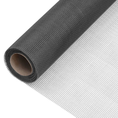 Vidaxl Mesh 112x1000 cm Fiber Optic Black