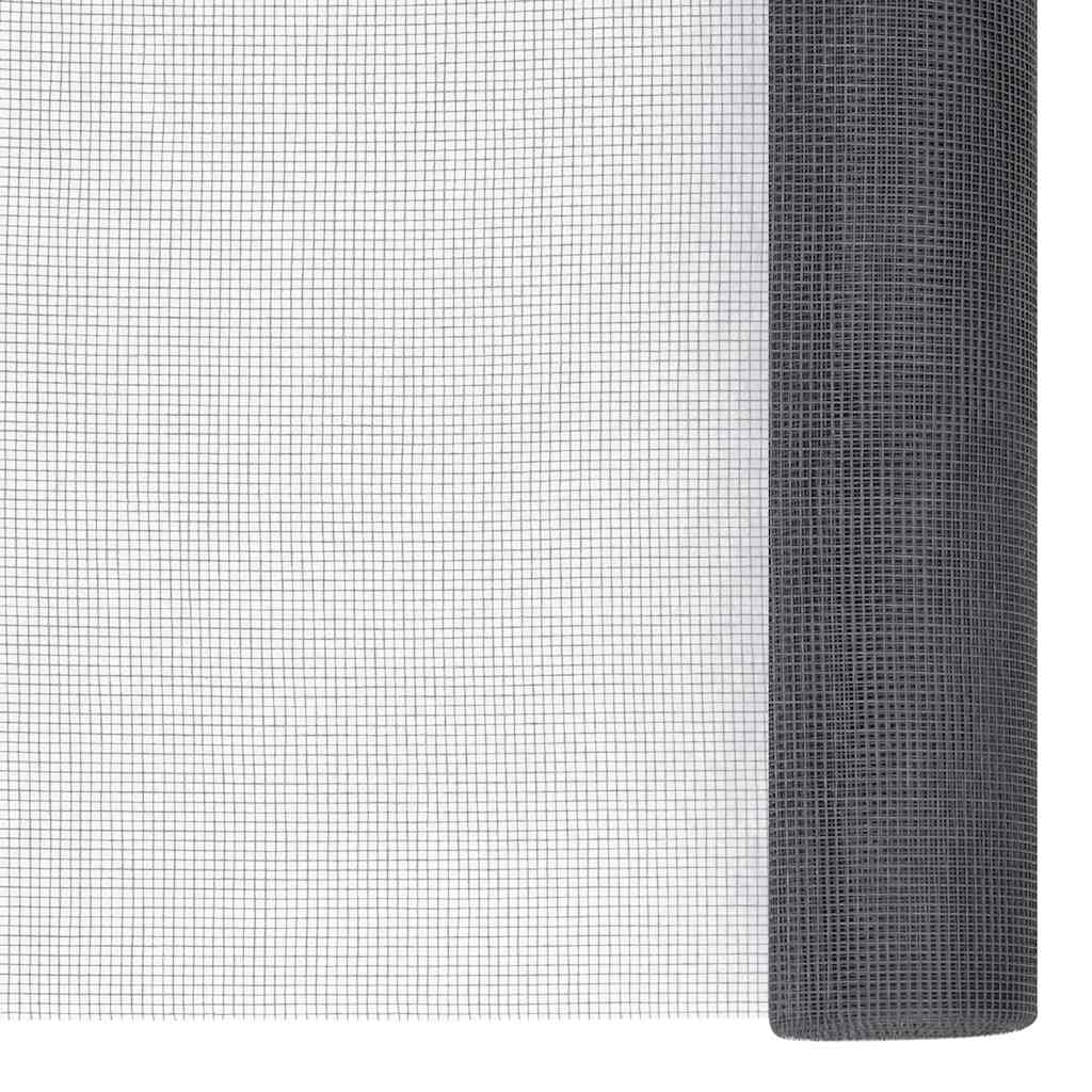 Vidaxl Mesh 80x2000 cm Fiber optic Grey
