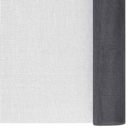 Vidaxl Mesh 80x2000 cm Fiber optic Grey