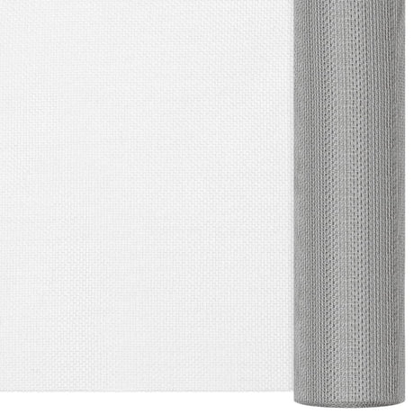 Vidaxl Mesh 60x500 cm en acier inoxydable en argent coloré