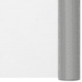 Vidaxl Mesh 80x500 cm en acier inoxydable en argent coloré
