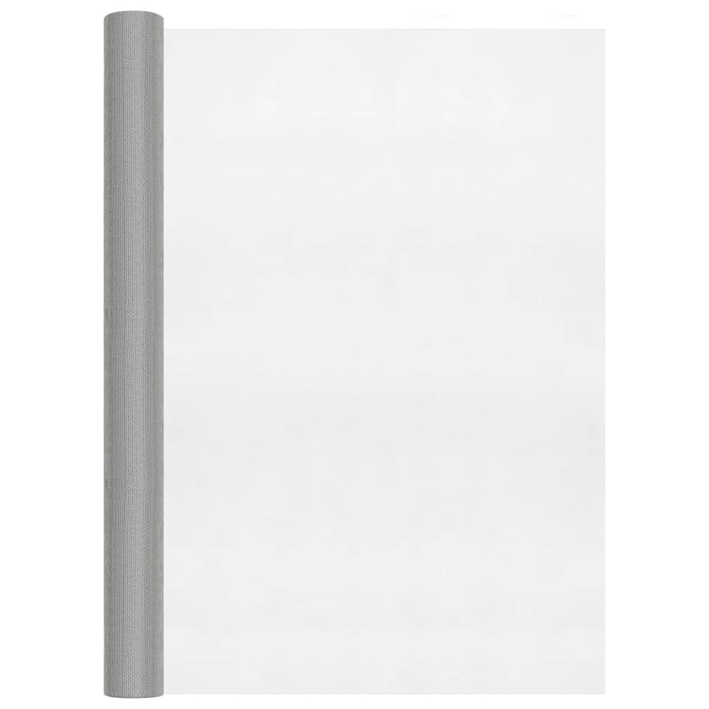 Vidaxl Mesh 80x500 cm en acier inoxydable en argent coloré