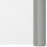 Vidaxl Mesh 80x1000 cm en acier inoxydable en argent coloré