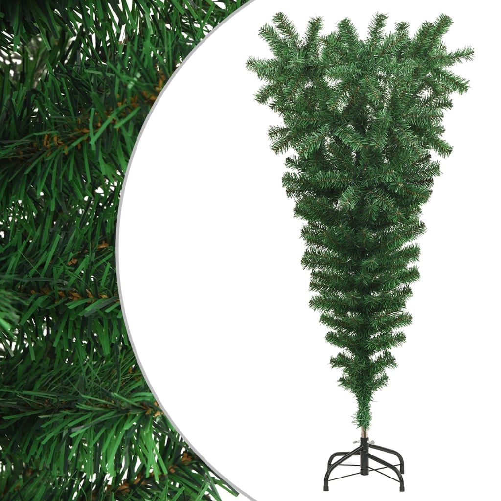 Vidaxl Kunstkerstboom inversé avec un vert de 120 cm standard