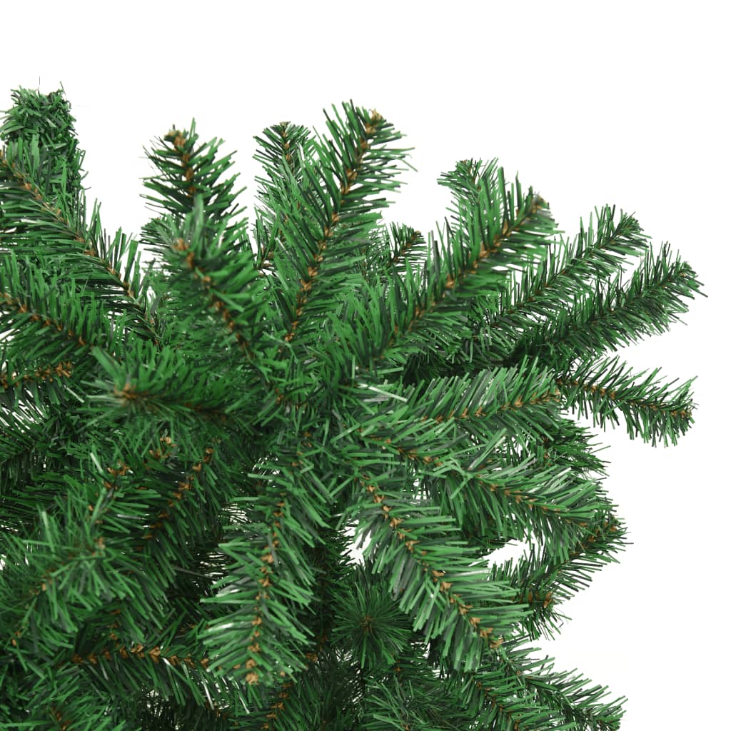 Vidaxl Kunstkerstboom inversé avec un vert standard de 210 cm