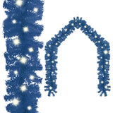 Vidaxl Garland de Noël avec des lumières LED 20 m bleu