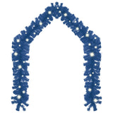 Vidaxl Garland de Noël avec des lumières LED 20 m bleu