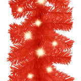 Vidaxx guirlande de Noël avec lumières LED 10 m rouge