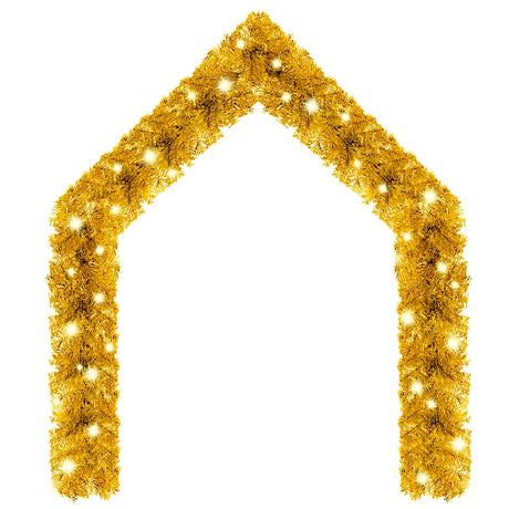 Vidaxl Garland de Noël avec lumières LED 10 m or colorés