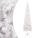 Vidaxl Christmas Trear étroit 120 cm blanc