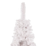 Vidaxl Christmas Trear étroit 120 cm blanc