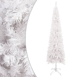 Vidaxl Treeur de Noël étroit 180 cm blanc