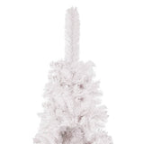 Vidaxl Treeur de Noël étroit 180 cm blanc