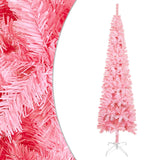 Vidaxl Christmas Trear étroit 120 cm rose