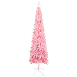 Vidaxl Christmas Trear étroit 120 cm rose