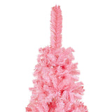 Vidaxl Christmas Trear étroit 150 cm rose