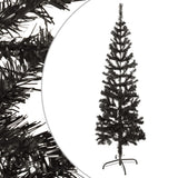 Vidaxl Christmas Trear étroit 120 cm noir