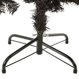 Vidaxl Christmas Trear étroit 120 cm noir