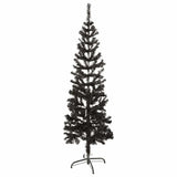 Vidaxl Trear de Noël étroit 150 cm noir