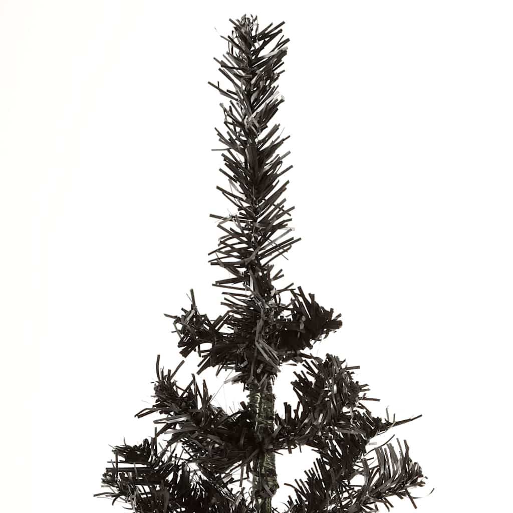 Vidaxl Árbol de Navidad estrecho 150 cm Negro