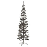 Vidaxl Christmas Trear étroit 210 cm noir