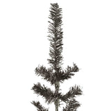 Vidaxl Christmas Trear étroit 210 cm noir