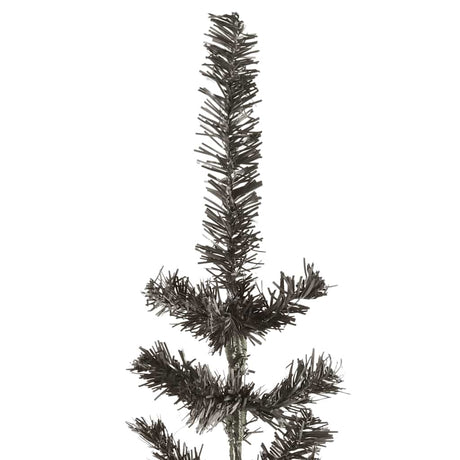 Vidaxl Christmas Trear étroit 210 cm noir