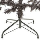 Vidaxl Treeur de Noël étroit 240 cm noir