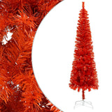 Vidaxl Trear de Noël étroit 150 cm rouge