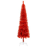 Vidaxl Trear de Noël étroit 150 cm rouge