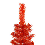 Vidaxl Trear de Noël étroit 150 cm rouge