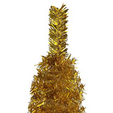 Vidaxl Christmas Trear étroit 210 cm de couleur or