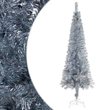 Vidaxl Christmas Trear étroit de 120 cm en argent couleur