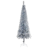 Vidaxl Christmas Trear étroit 180 cm en argent couleur