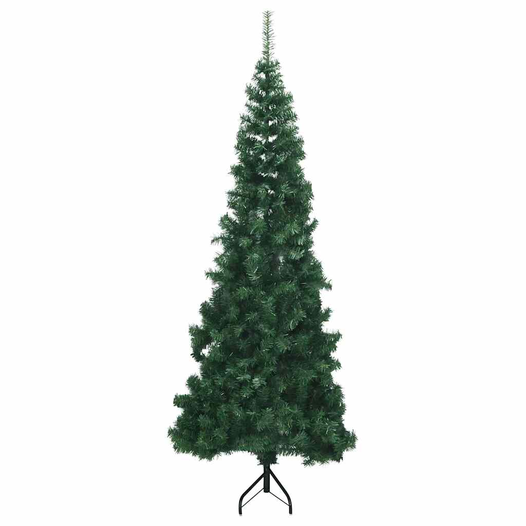 Vidaxl Kunstkerstboom Hoek 210 cm PVC vert