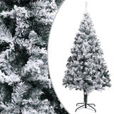 VidaXL Sapin de Noël artificiel avec neige PVC 400 cm vert