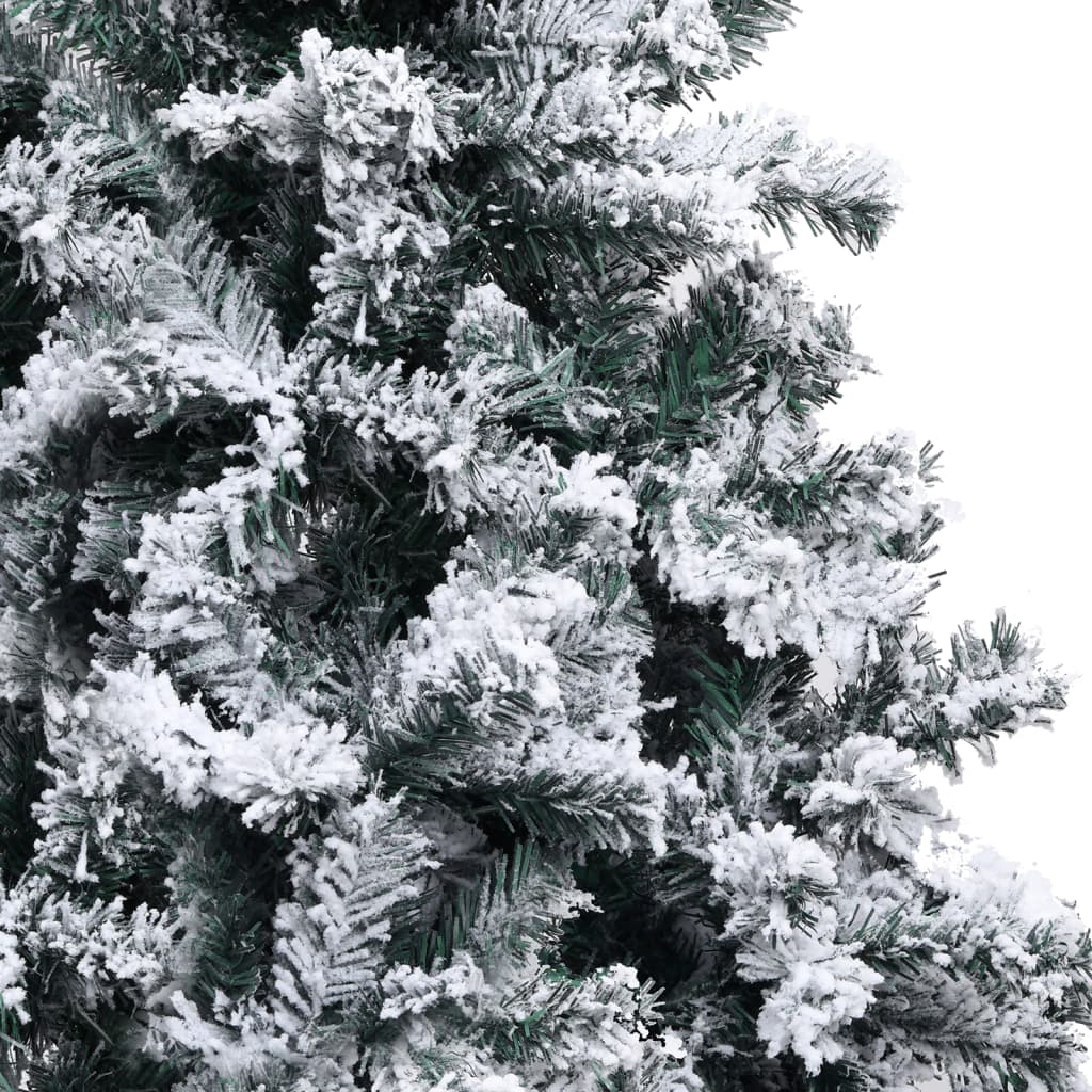 VidaXL Sapin de Noël artificiel avec neige PVC 400 cm vert