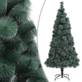 Vidaxl kunstkerstboom avec un capuchon standard de 120 cm vert