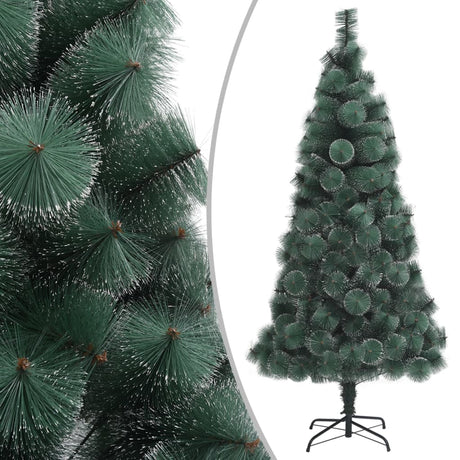 Vidaxl kunstkerstboom avec un capuchon standard de 120 cm vert