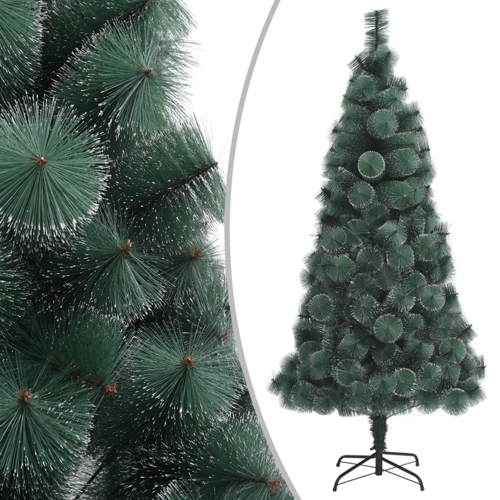 VidaXL Kunstkerstboom with standard 120 cm cap green