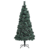 Vidaxl kunstkerstboom avec un capuchon standard de 120 cm vert