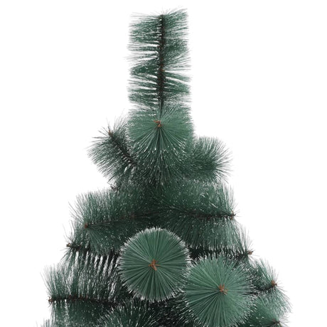 Vidaxl kunstkerstboom avec un capuchon standard de 120 cm vert